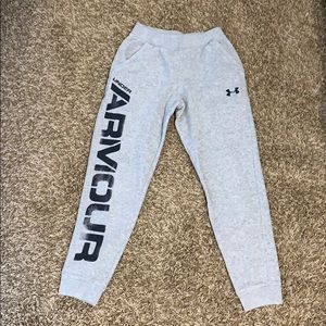 Grey Under Armour sweats-SOLD